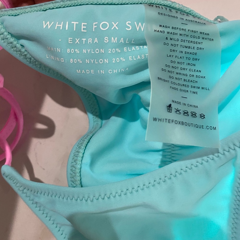 White Fox bathing suit